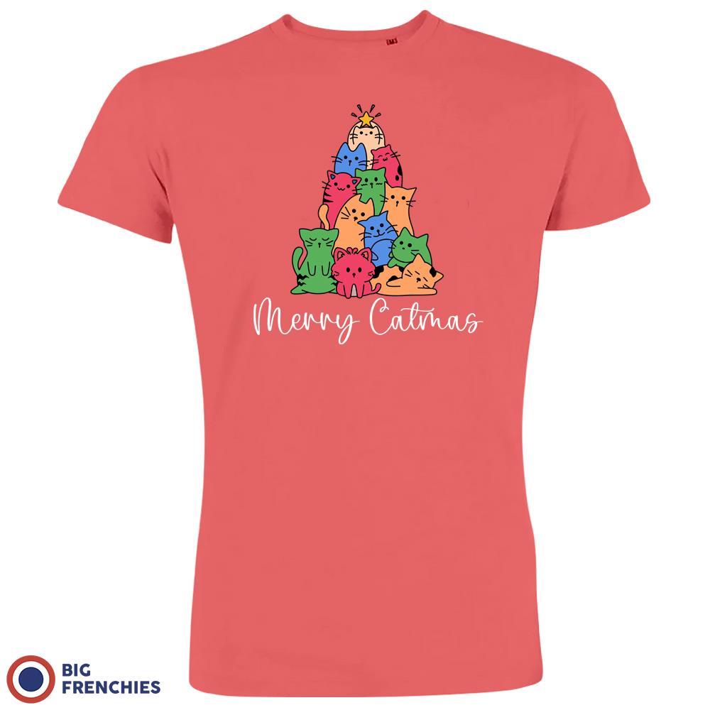 Merry Catmas Christmas Men's Organic Cotton Tee