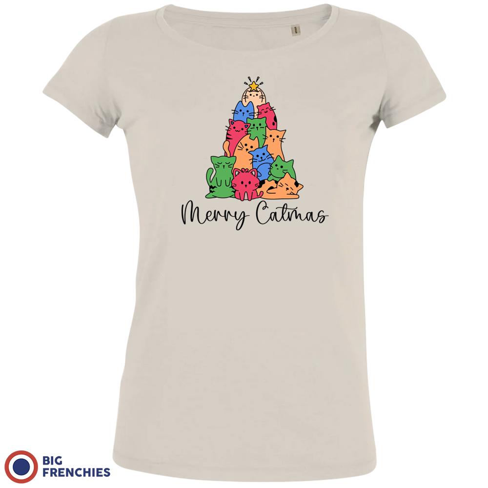 Merry Catmas Christmas Women's Organic Cotton Tee