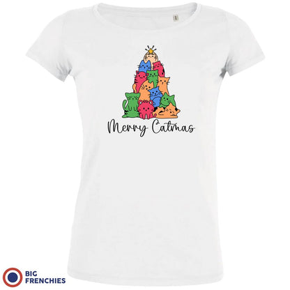 Merry Catmas Christmas Women's Organic Cotton Tee