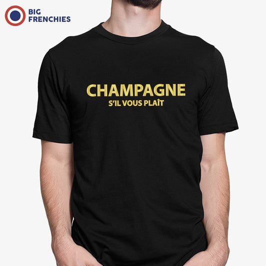 Champagne S'il Vous Plait Men's Organic Tee