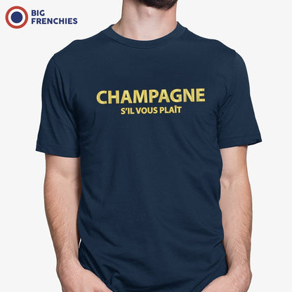 Champagne S'il Vous Plait Men's Organic Tee