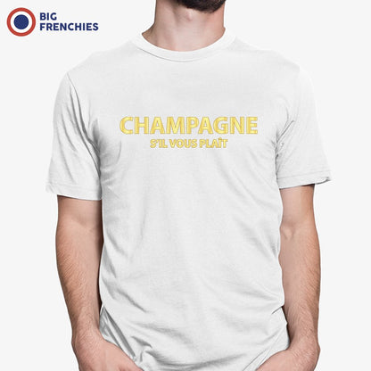Champagne S'il Vous Plait Men's Organic Tee