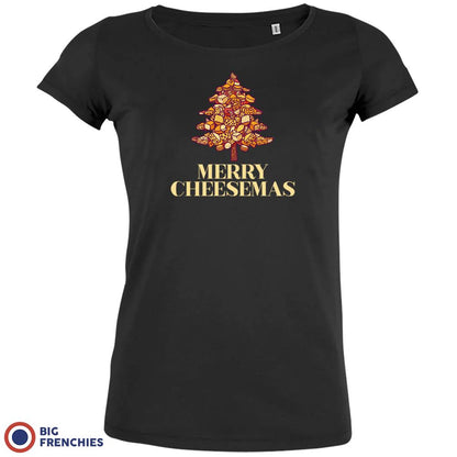 Merry Cheesemas Christmas Women's Organic Tee