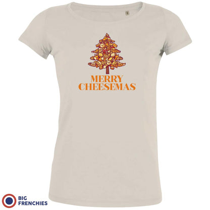 Merry Cheesemas Christmas Women's Organic Tee