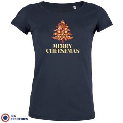Merry Cheesemas Christmas Women's Organic Tee