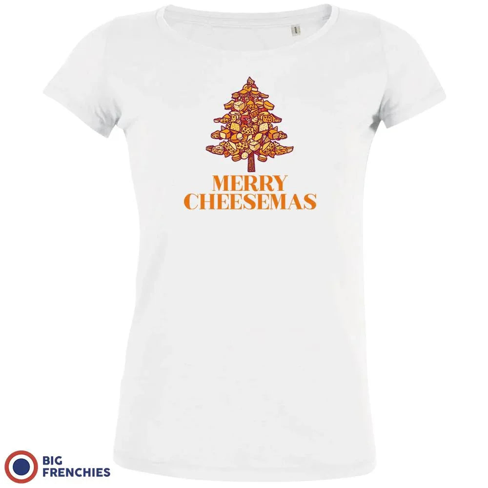 Merry Cheesemas Christmas Women's Organic Tee