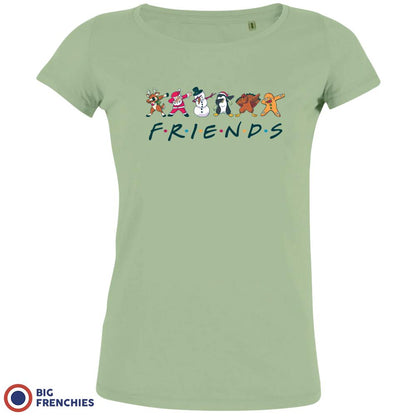 Friends Christmas Women's Organic Cotton Tee