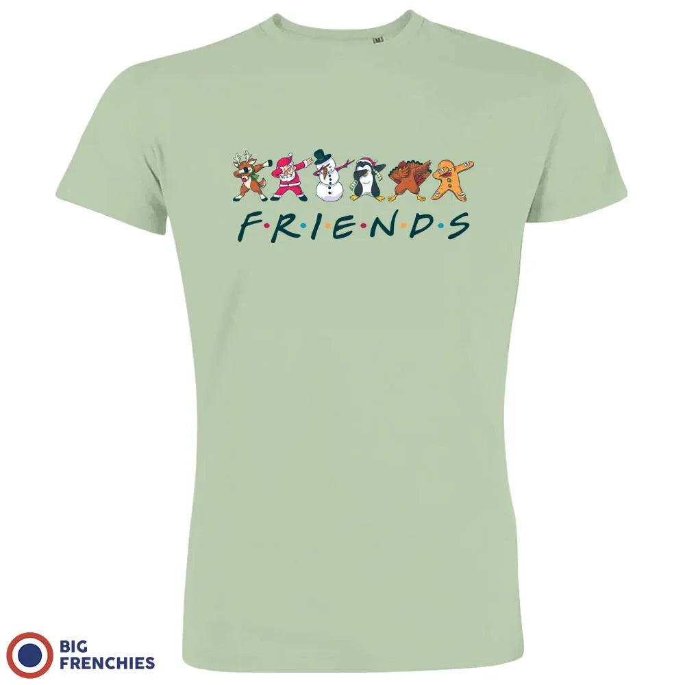 Friends Christmas Men's Organic Cotton Tee