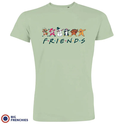 Friends Christmas Men's Organic Cotton Tee