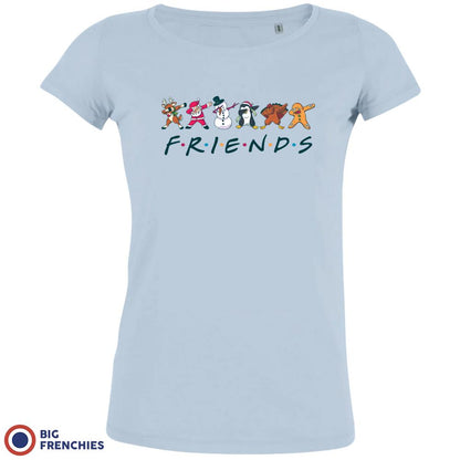 Friends Christmas Women's Organic Cotton Tee