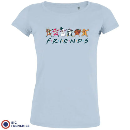 Friends Christmas Women's Organic Cotton Tee