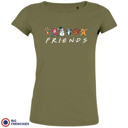 Friends Christmas Women's Organic Cotton Tee