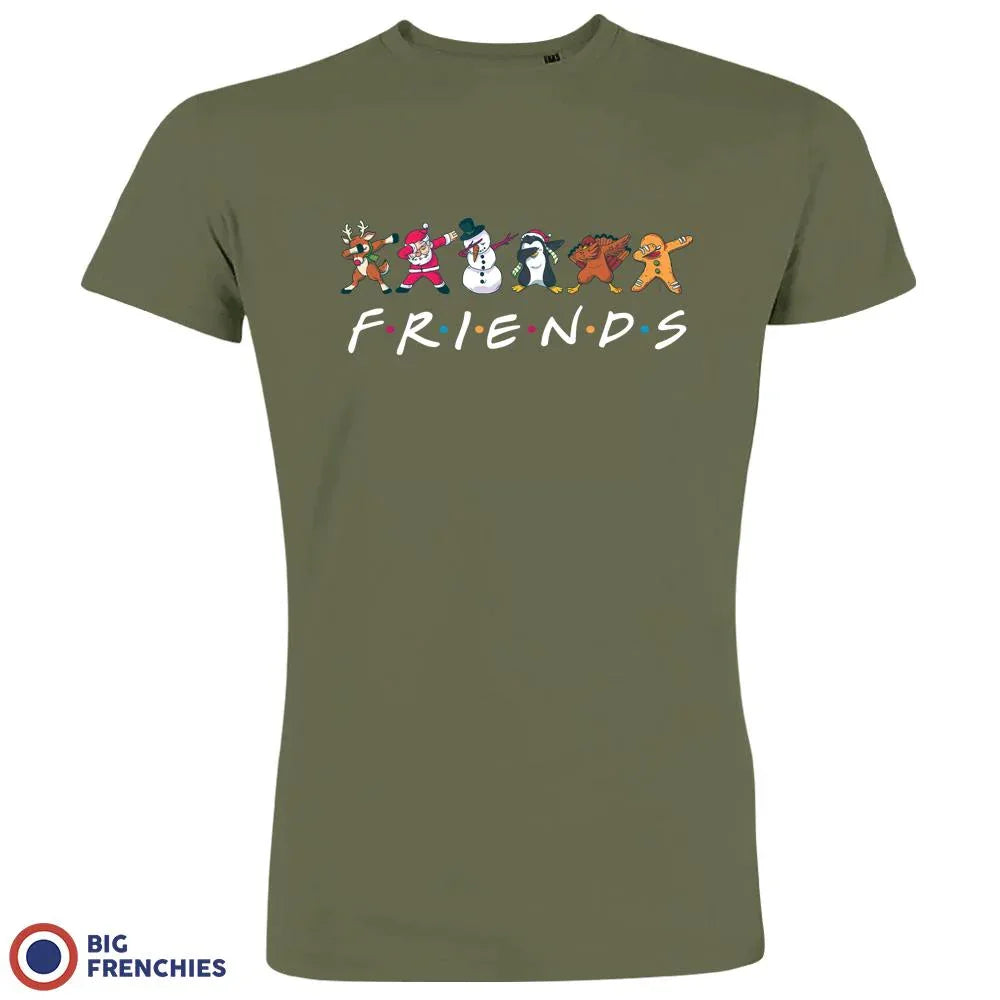 Friends Christmas Men's Organic Cotton Tee