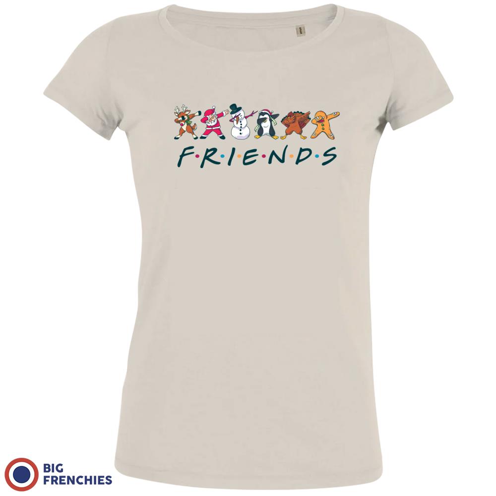 Friends Christmas Women's Organic Cotton Tee