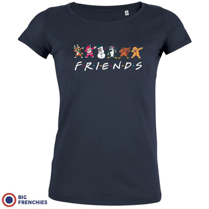 Friends Christmas Women's Organic Cotton Tee