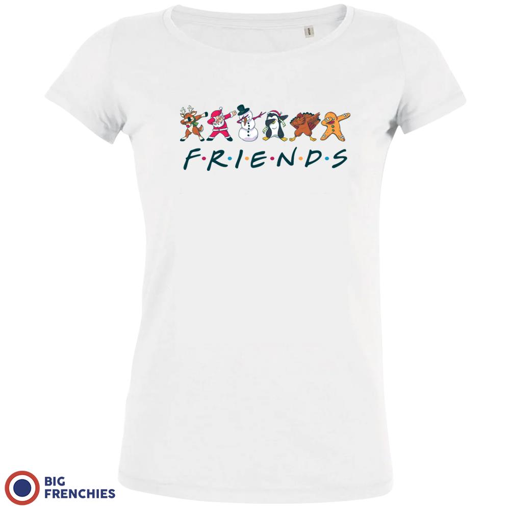 Friends Christmas Women's Organic Cotton Tee