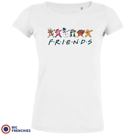Friends Christmas Women's Organic Cotton Tee