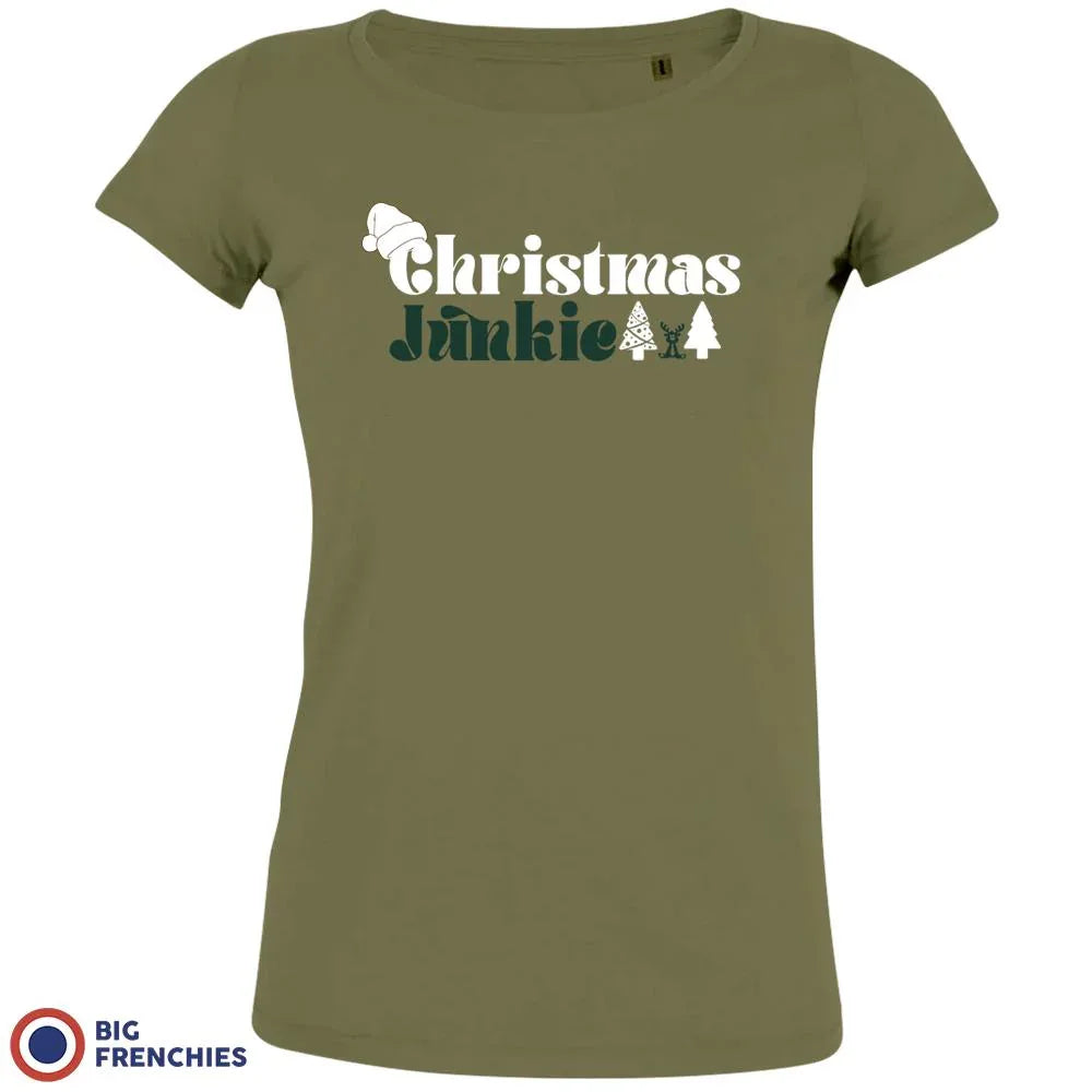 Christmas Junkie Women's Organic Cotton Tee