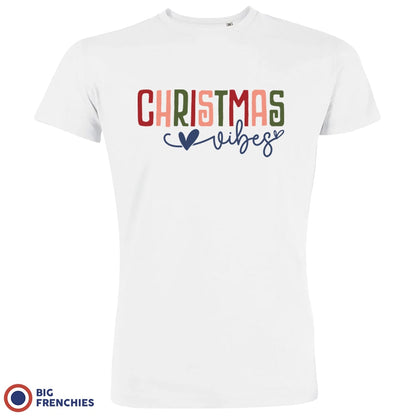 Christmas Vibes Men's Organic Cotton Tee