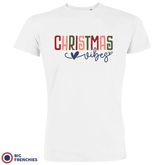 Christmas Vibes Men's Organic Cotton Tee