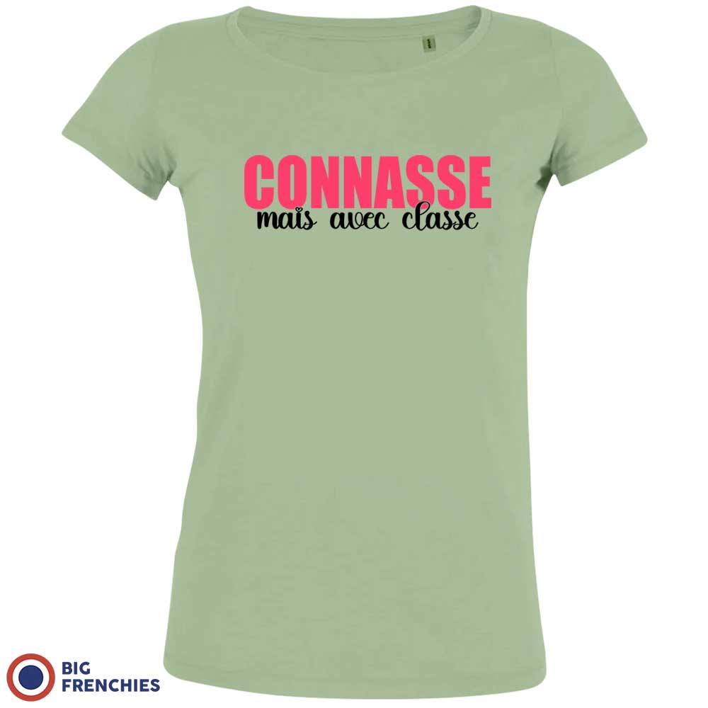 Connasse Mais Avec Classe Women's Organic Cotton Tee