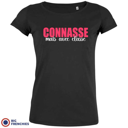 Connasse Mais Avec Classe Women's Organic Cotton Tee