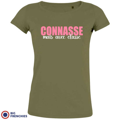 Connasse Mais Avec Classe Women's Organic Cotton Tee