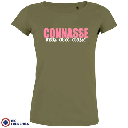 Connasse Mais Avec Classe Women's Organic Cotton Tee