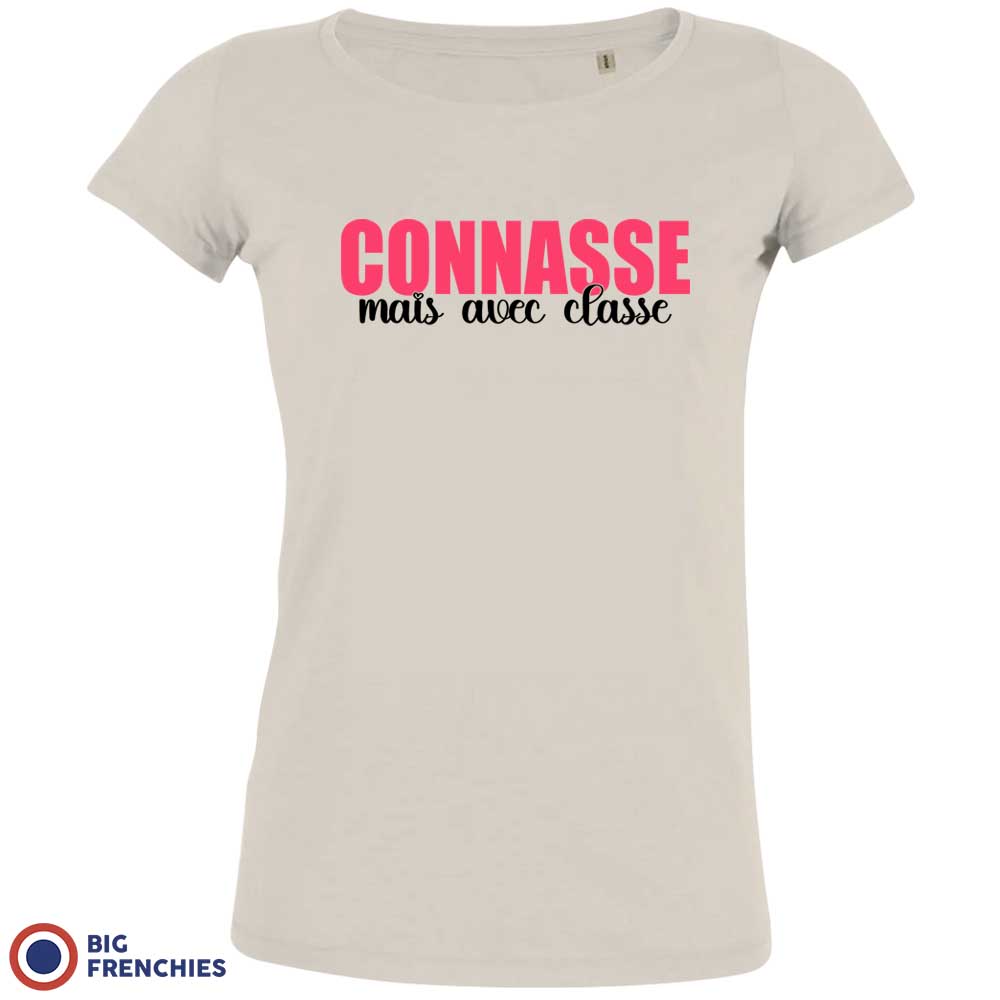 Connasse Mais Avec Classe Women's Organic Cotton Tee