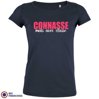 Connasse Mais Avec Classe Women's Organic Cotton Tee