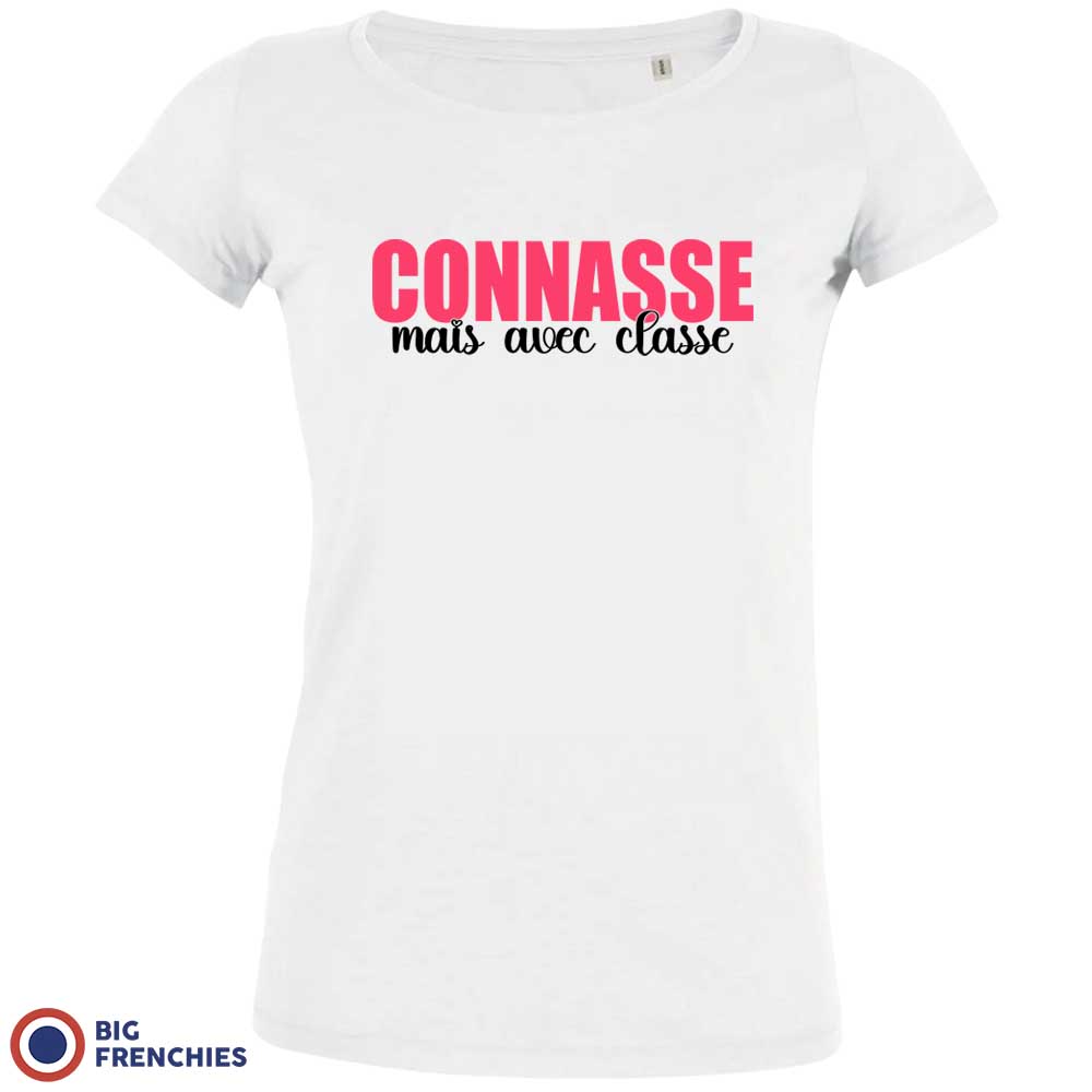 Connasse Mais Avec Classe Women's Organic Cotton Tee