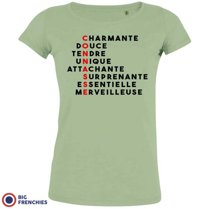 Charmante, Douce, Tendre Women's Organic Cotton Tee