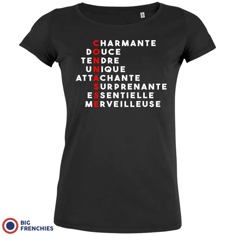 Charmante, Douce, Tendre Women's Organic Cotton Tee