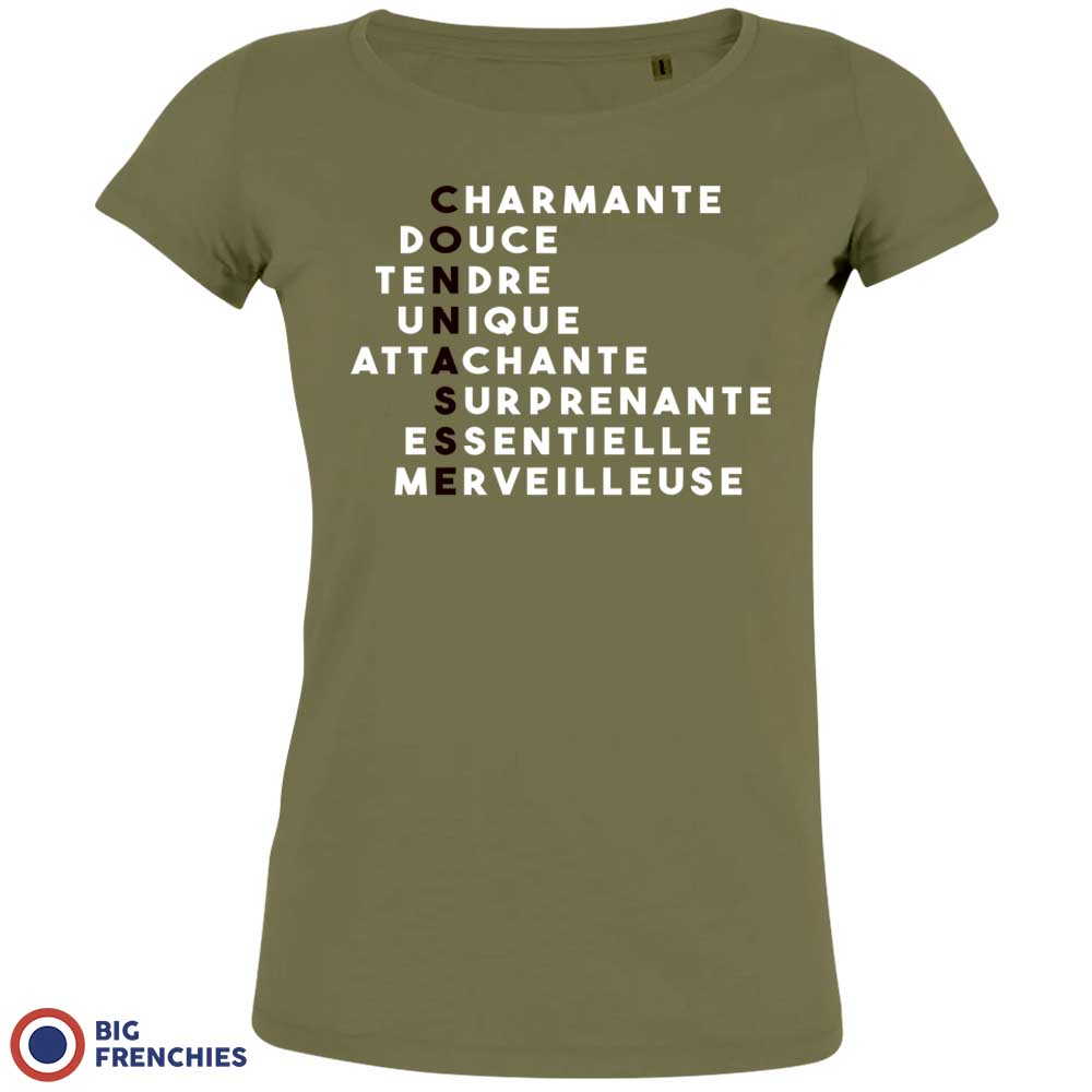 Charmante, Douce, Tendre Women's Organic Cotton Tee