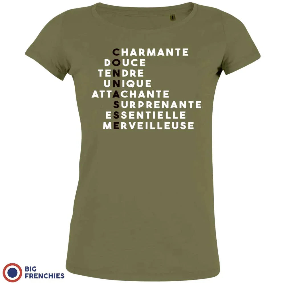 Charmante, Douce, Tendre Women's Organic Cotton Tee