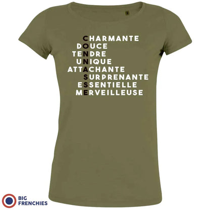 Charmante, Douce, Tendre Women's Organic Cotton Tee