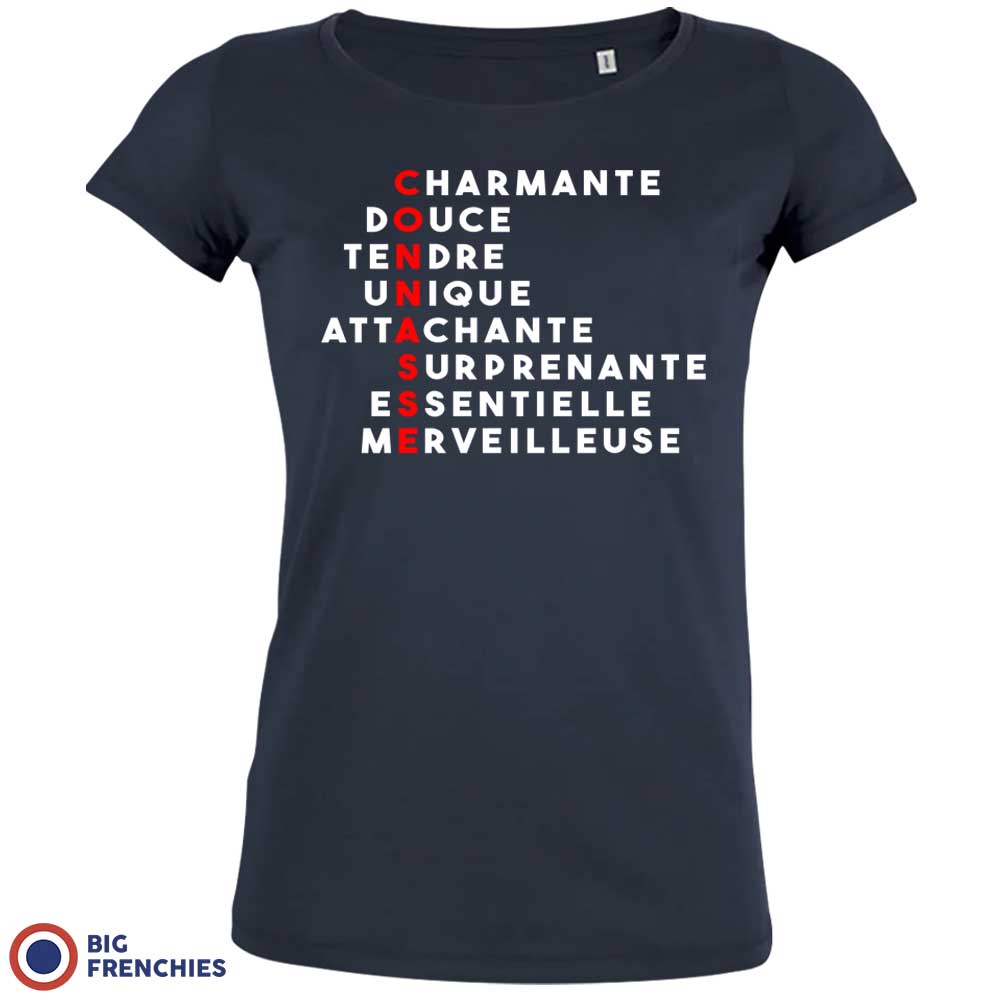 Charmante, Douce, Tendre Women's Organic Cotton Tee