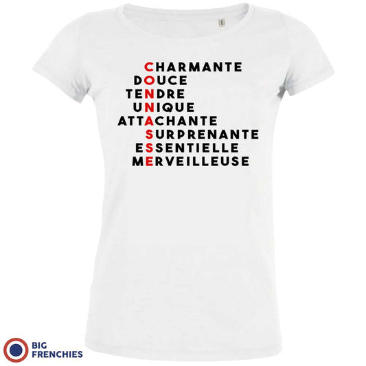 Charmante, Douce, Tendre Women's Organic Cotton Tee