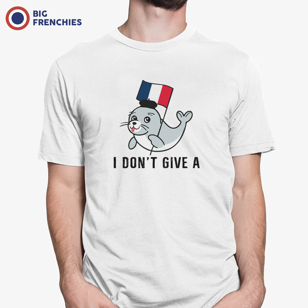 I Don't Give a Phoque Men's Organic Cotton Tee
