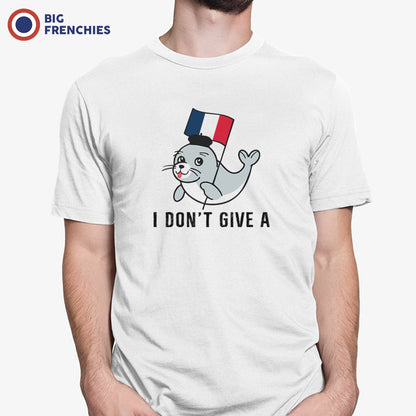 I Don't Give a Phoque Men's Organic Cotton Tee