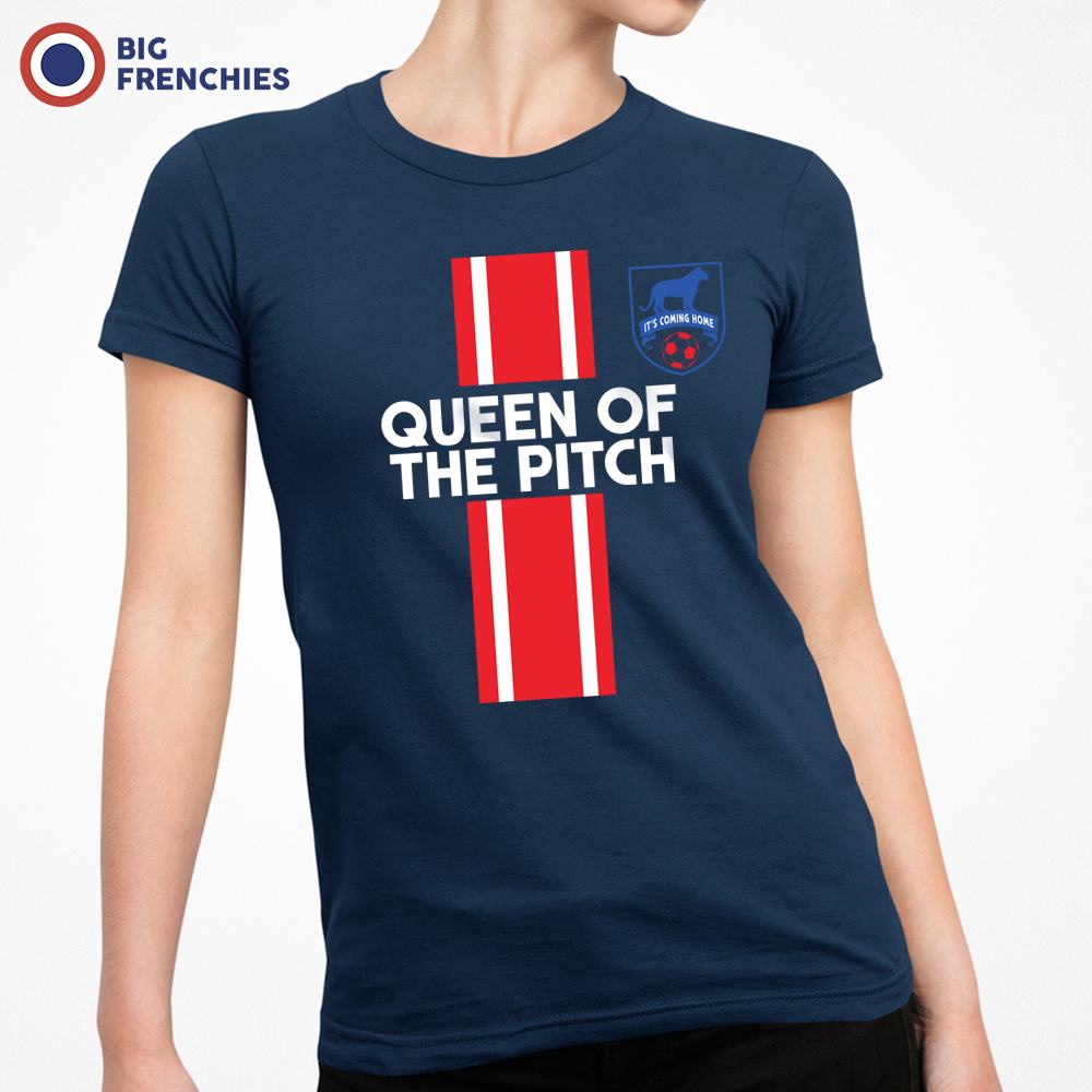 Queen Of The Pitch Women's Organic Cotton Tee