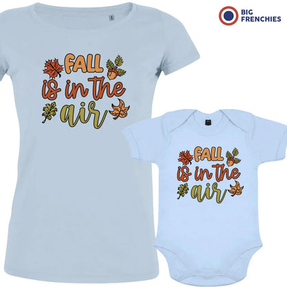 Fall is In The Air Mom and Child Organic Cotton family Set (Set of 2)