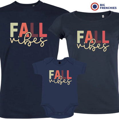 Fall Vibes Matching Organic Cotton Family Set (Set of 3)