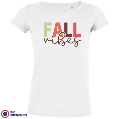 Fall Vibes Women's Organic Cotton Tee