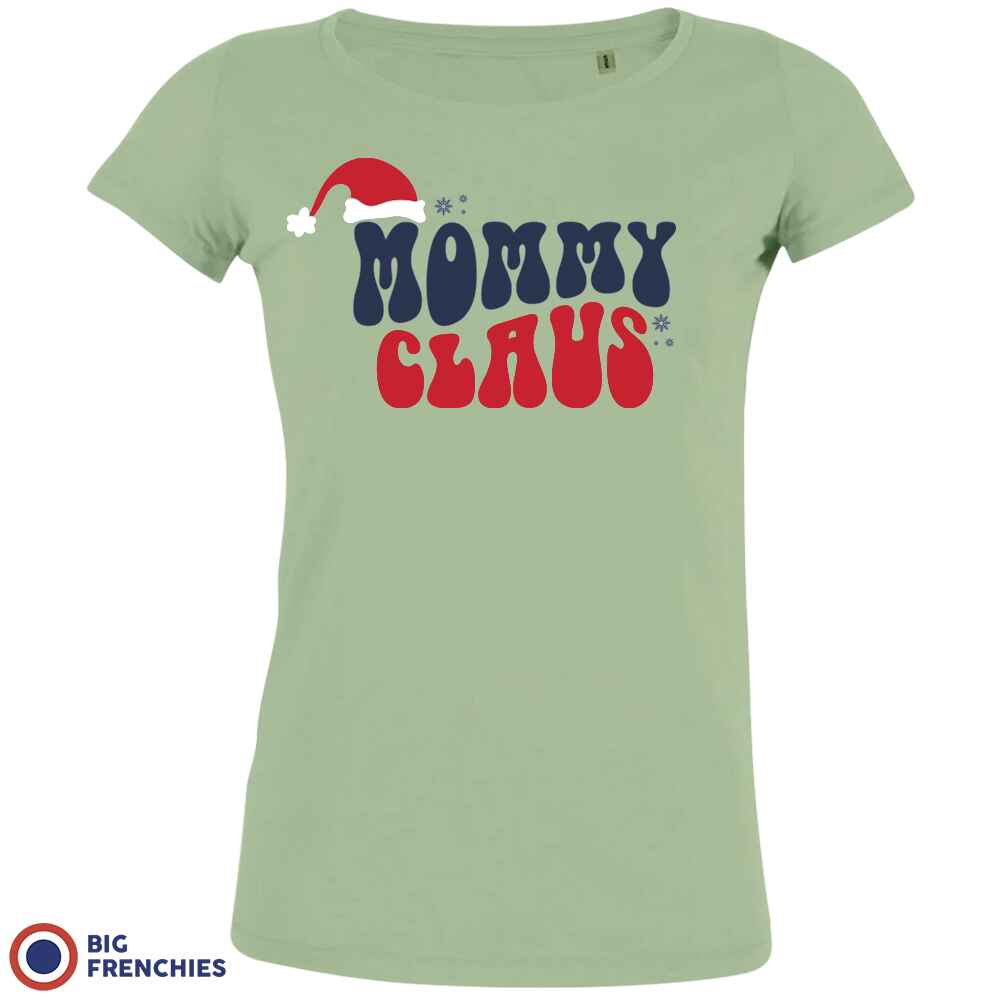 Mommy Claus Christmas Women's Organic Tee