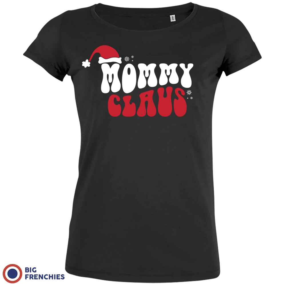 Mommy Claus Christmas Women's Organic Tee