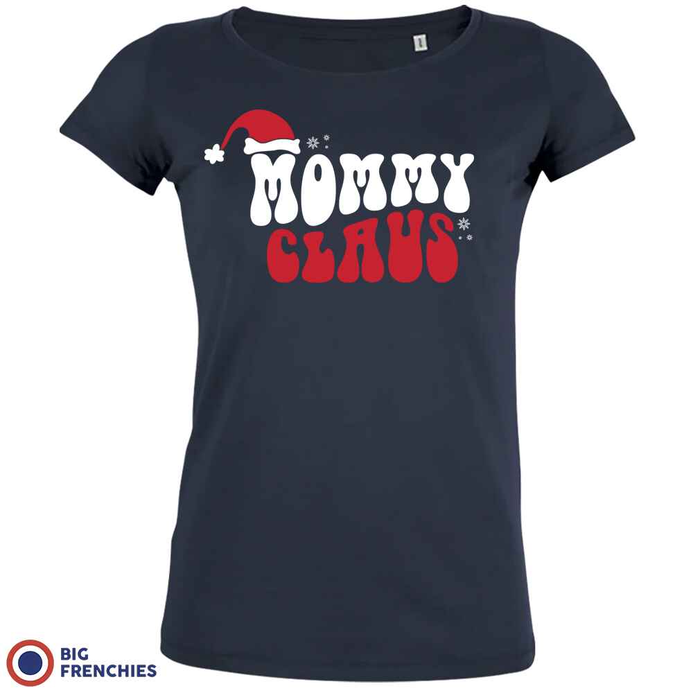 Mommy Claus Christmas Women's Organic Tee
