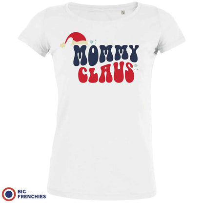 Mommy Claus Christmas Women's Organic Tee
