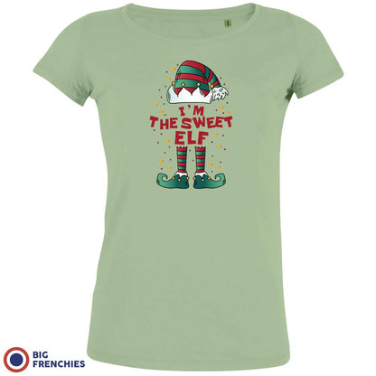 I'M The Sweet ELF Christmas Women's Organic Tee