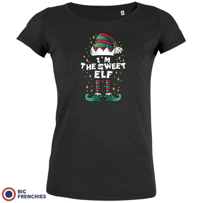 I'M The Sweet ELF Christmas Women's Organic Tee
